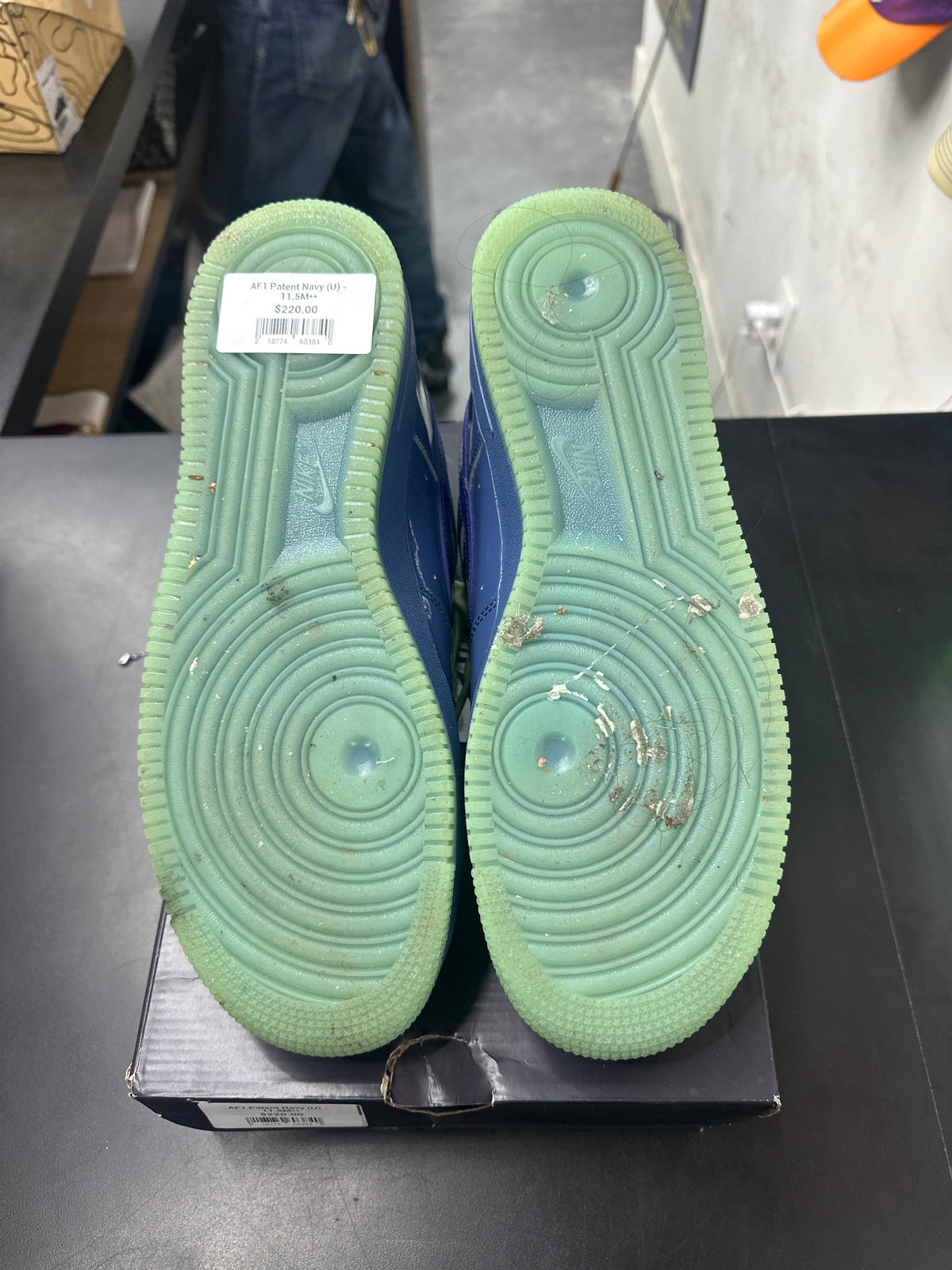 AF1 Patent Navy (U) - 11.5M**