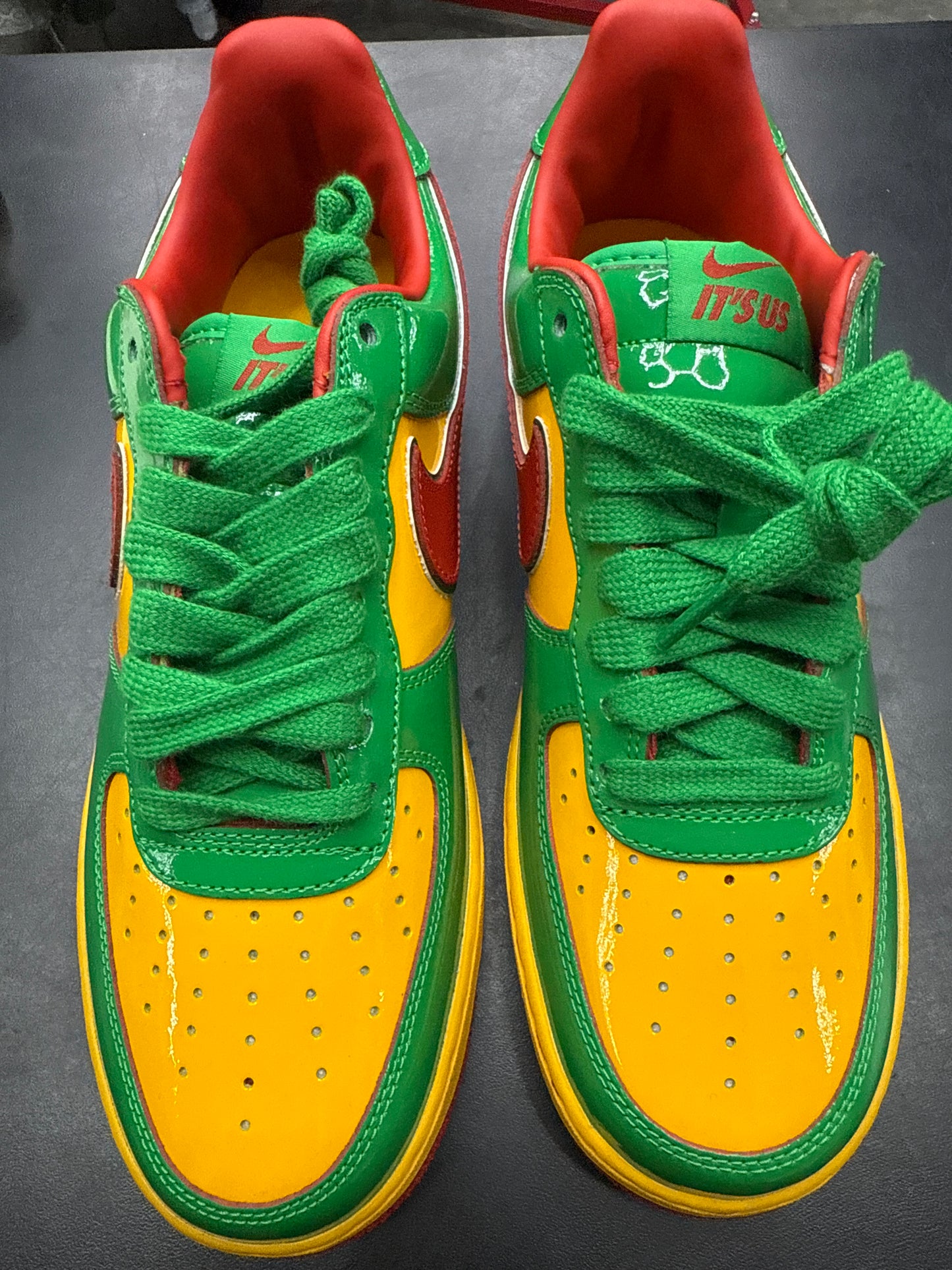 AF1 Concrete Boys Lucky Green - 8M (NB)