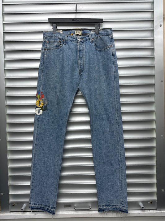 Gallery Dept Lightwash Patchwork Denim - 35
