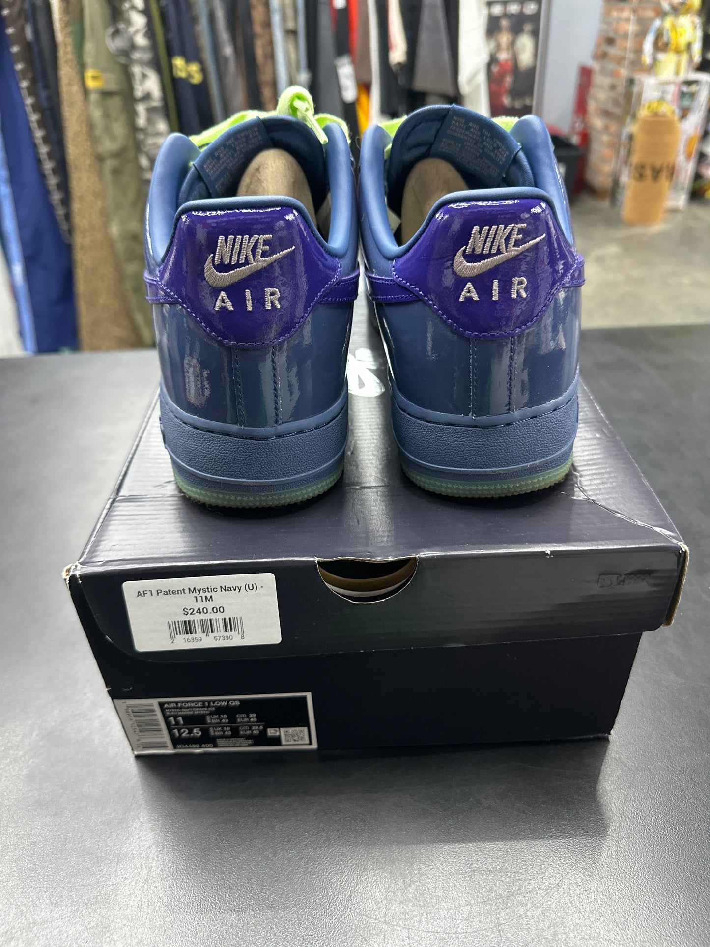 AF1 Patent Mystic Navy (U) - 11M