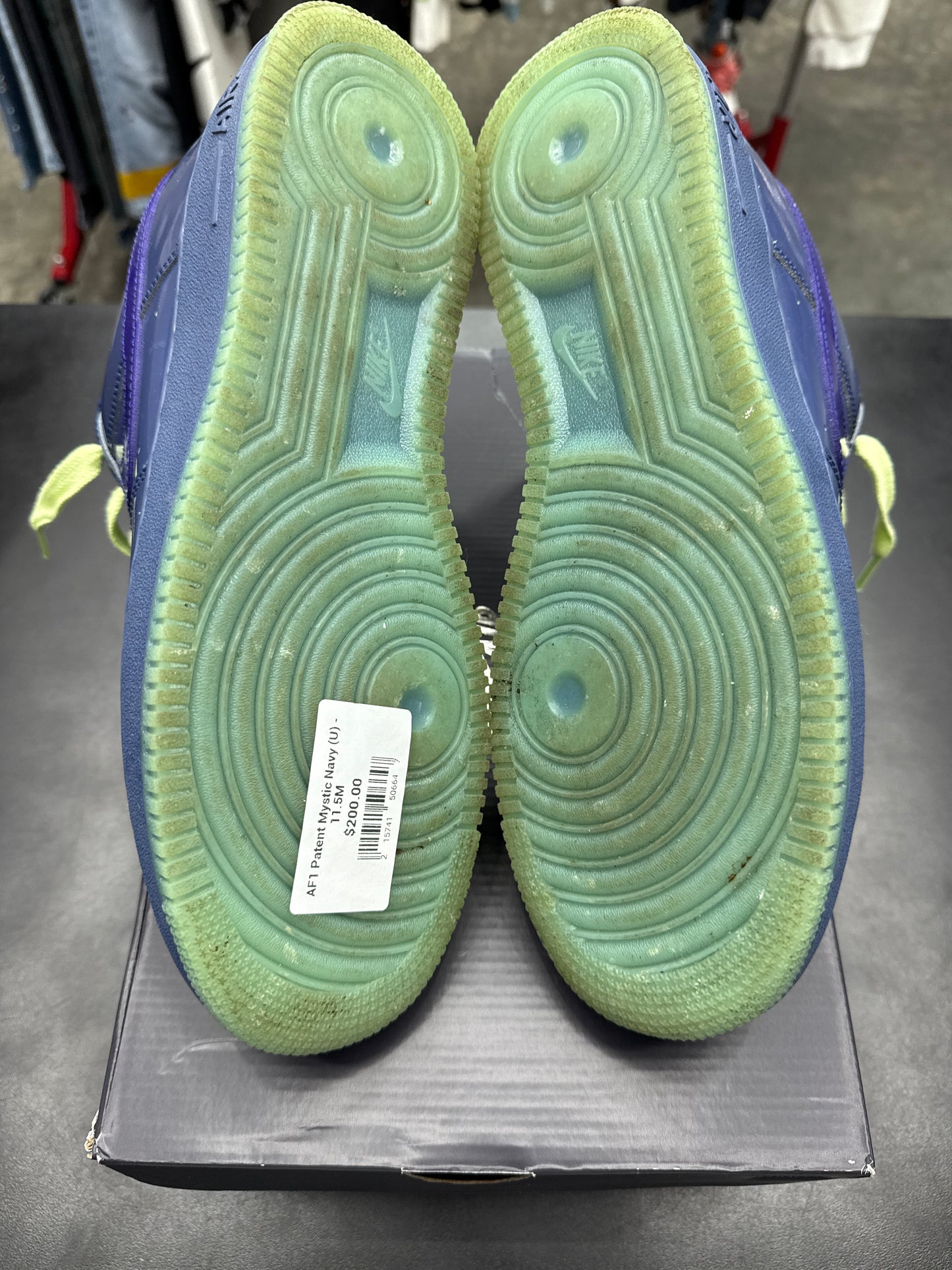 AF1 Patent Mystic Navy (U) - 11.5M