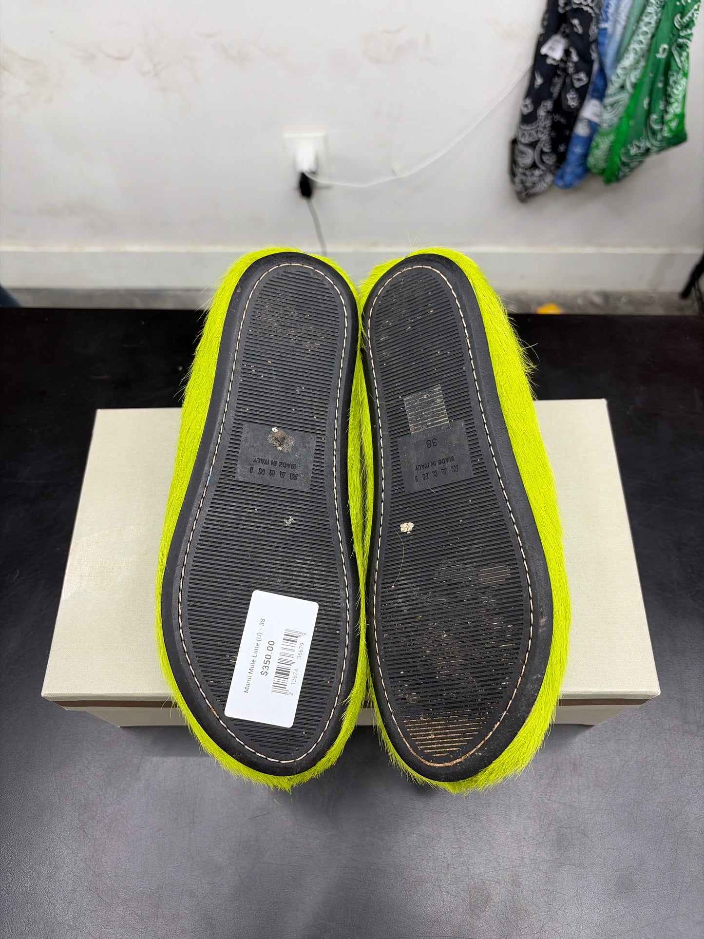 Marni Mule Lime (U) - 38