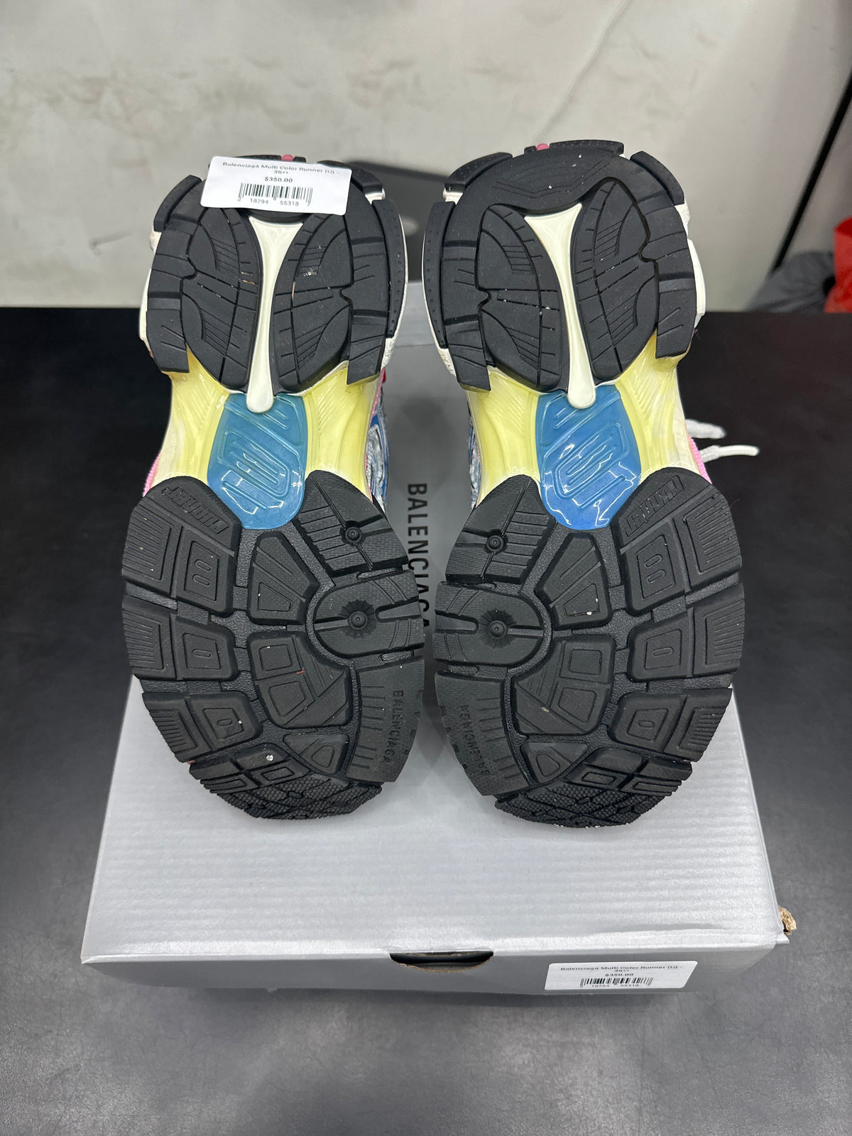 Balenciaga Multi Color Runner (U) - 36**