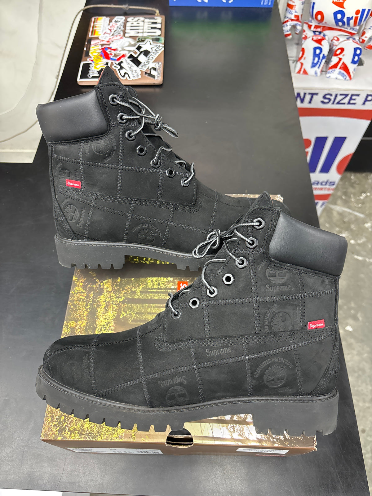 Timberland Supreme Black Contrast Boot - 10.5M (U)**