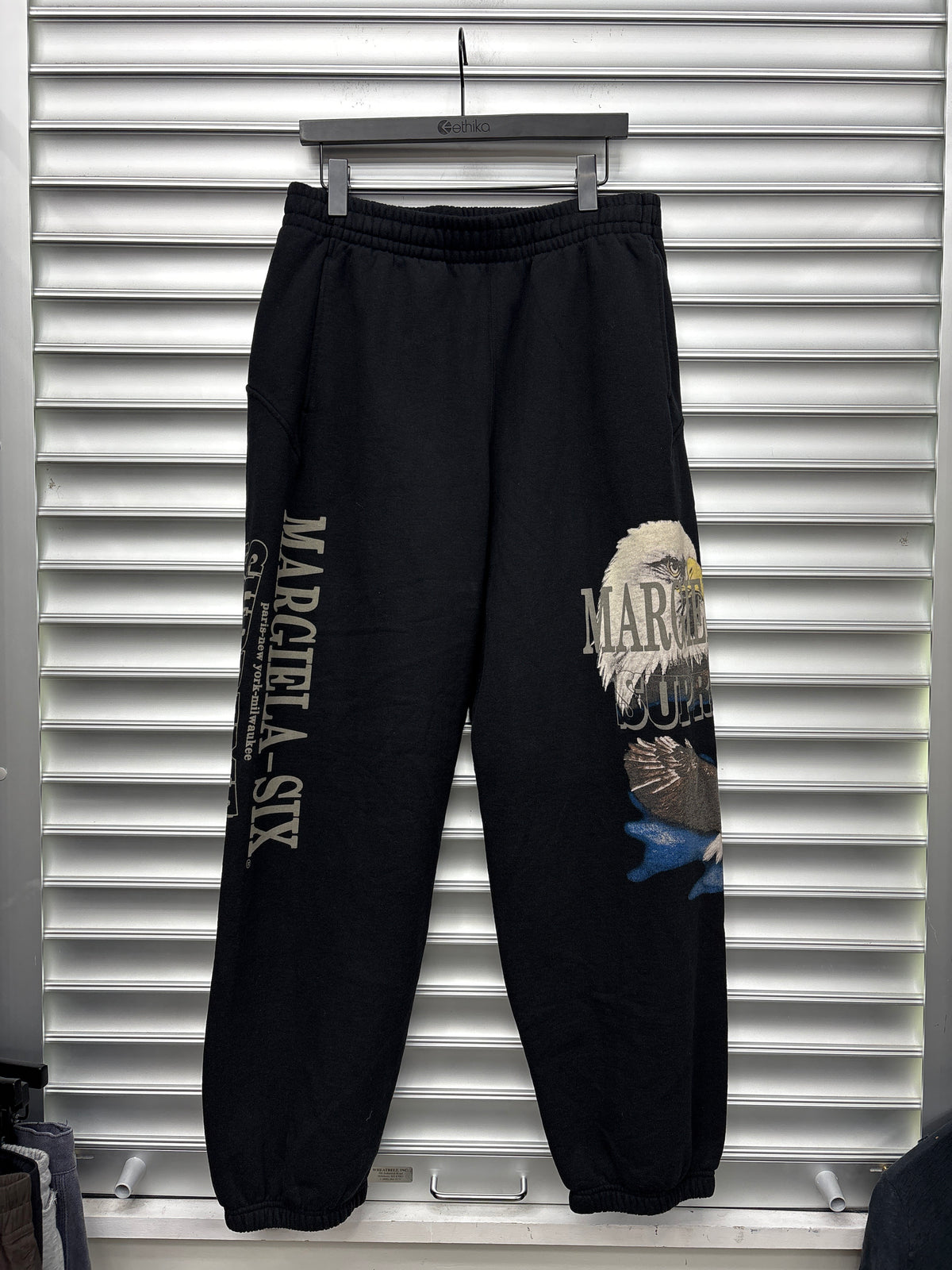 Supreme Maison Margiela Black Sweatpants - M **