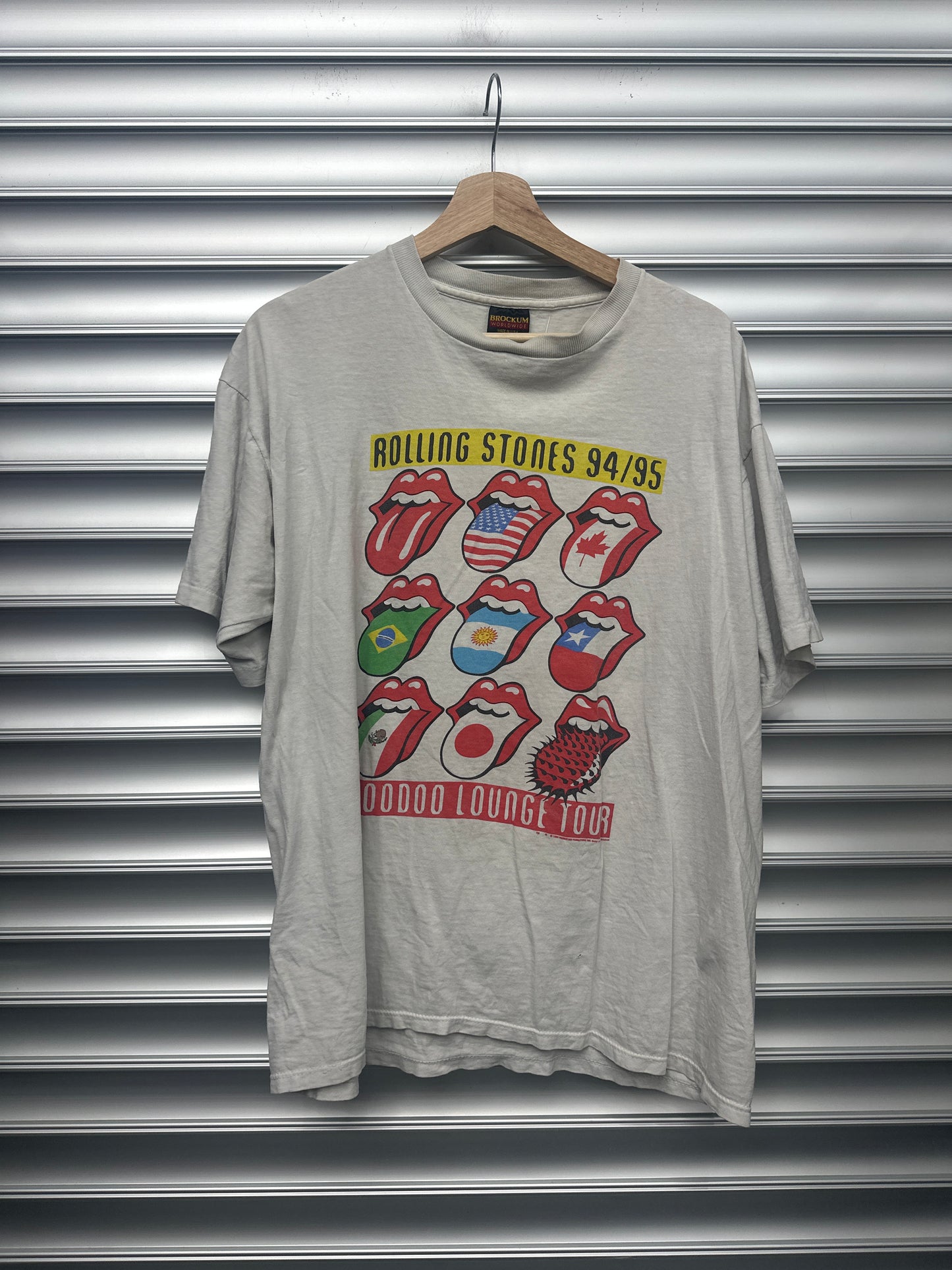 Vintage Rolling Stones Tour Tee - XL **