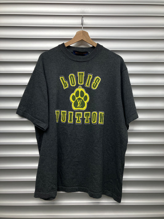 Louis Vuitton Grey Paws Yellow Sweatshirt - XL