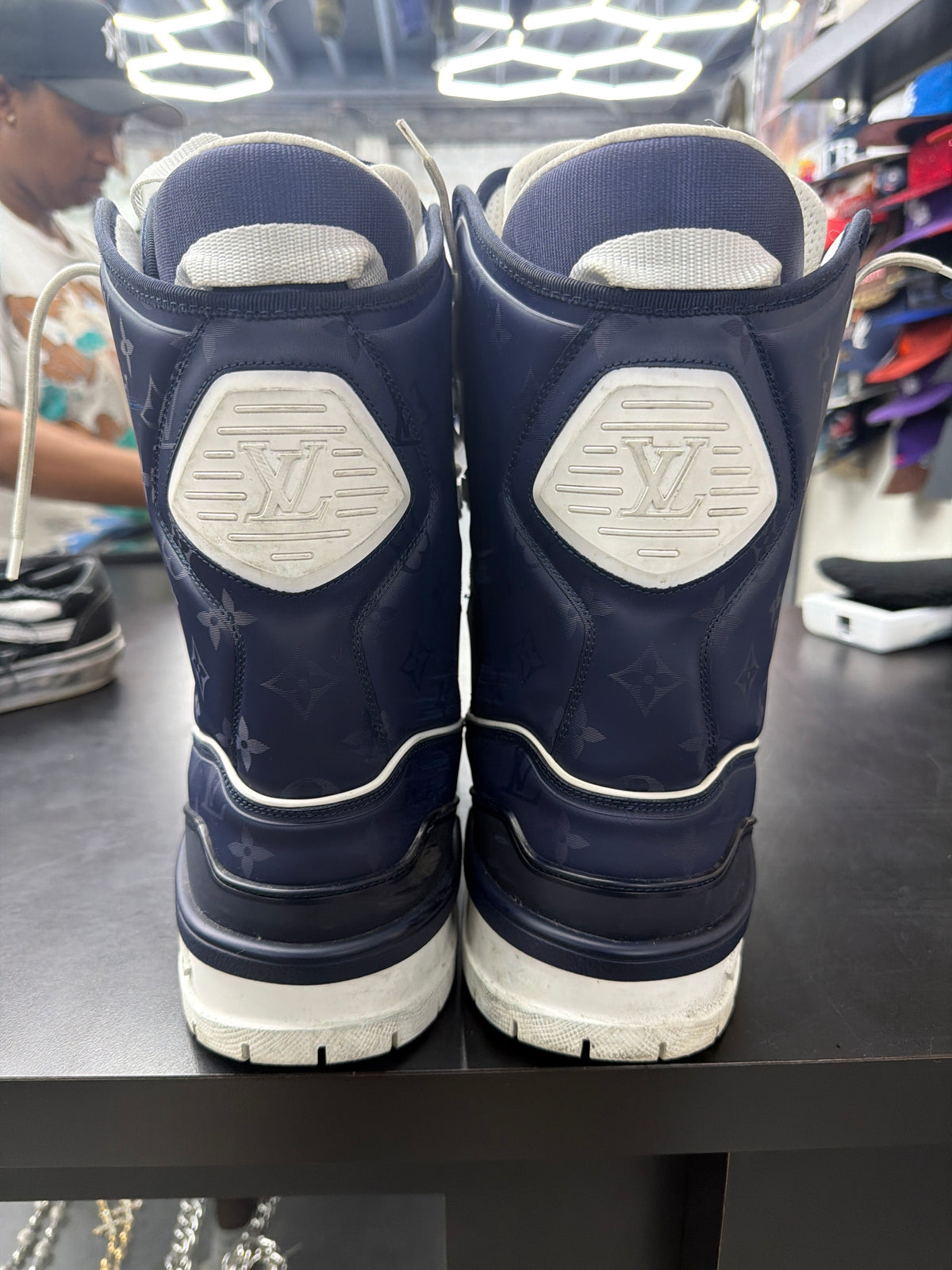 Louis Vuitton SKI Boot Navy (U) - 11.5M (NB)**