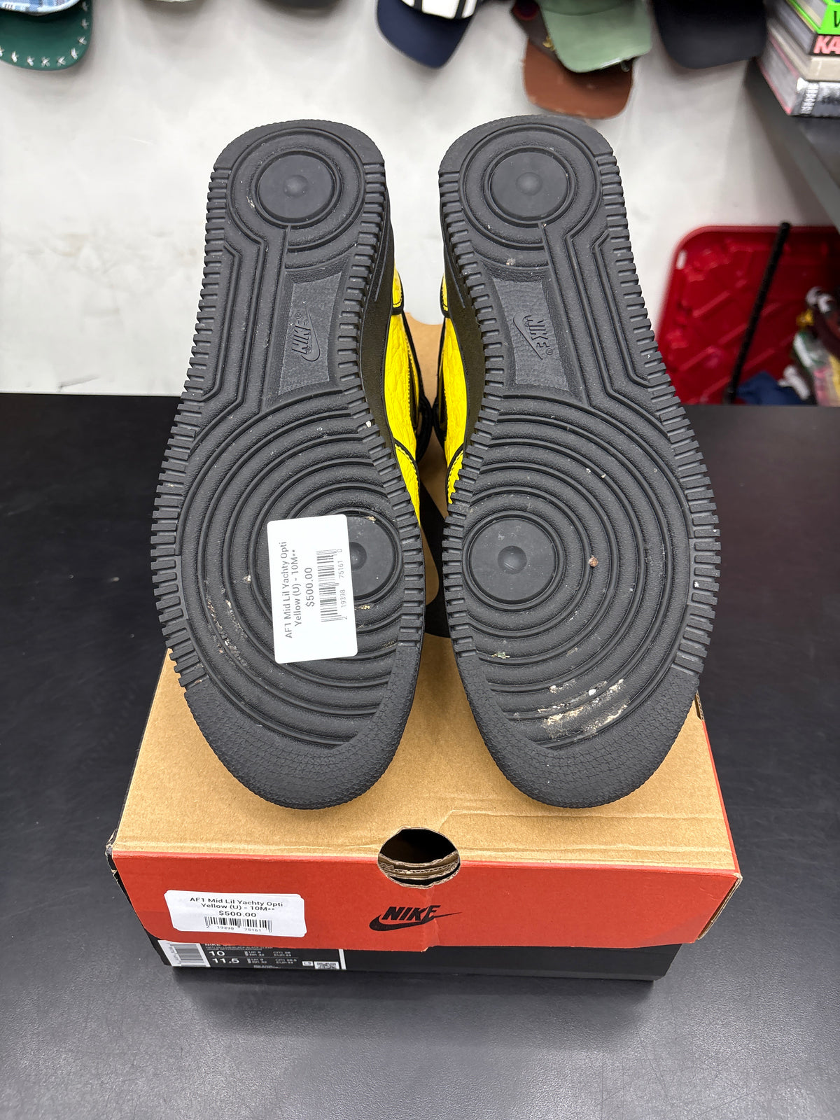AF1 Mid Lil Yachty Opti Yellow (U) - 10M**