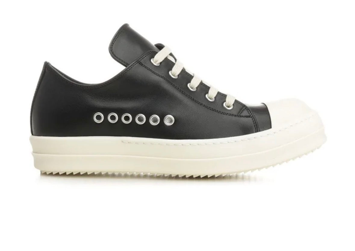Rick Owen Extreme Low Black Leather - 45(12)