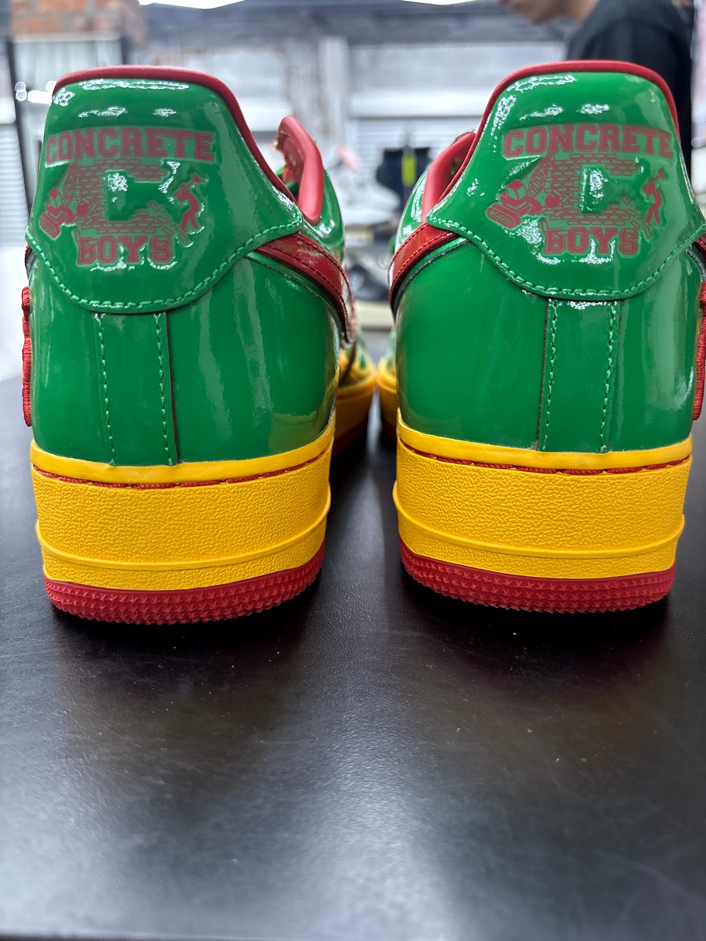 AF1 Concrete Boys Lucky Green - 12M (NB)