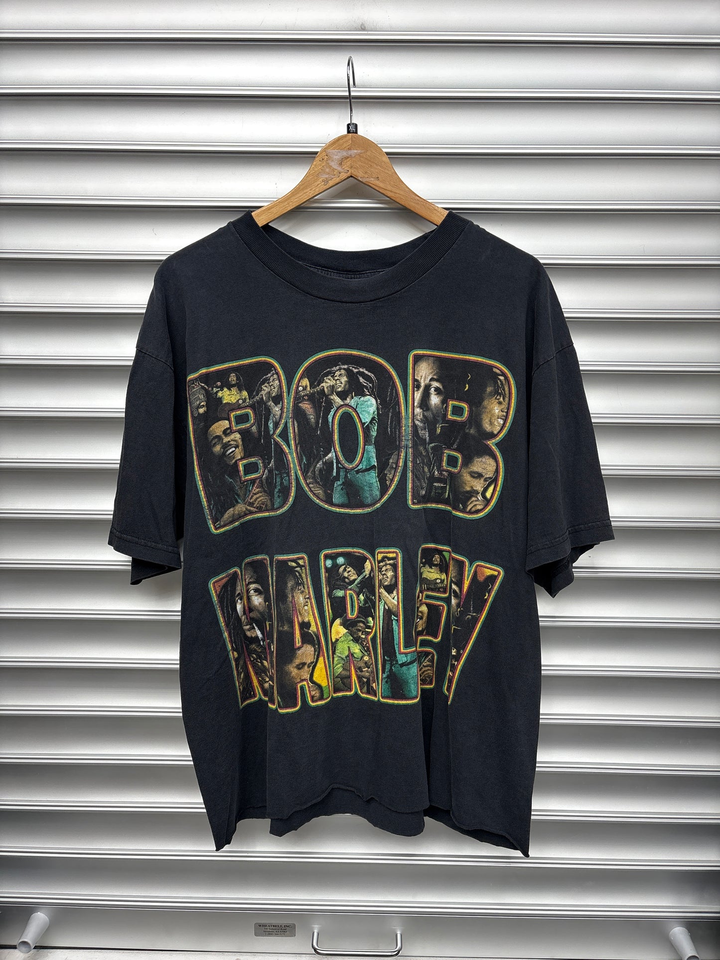 Vintage Bob Marley Homage Tee - XL **