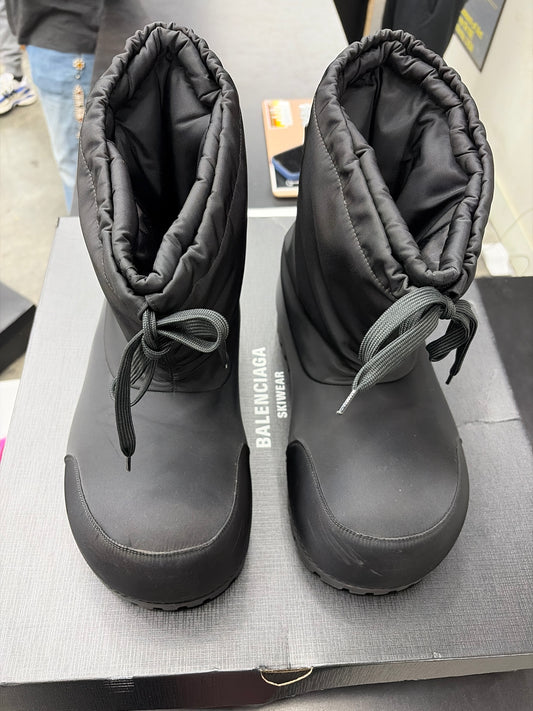 Balenciaga Ski Boot Black Nylon (U) - 43-44