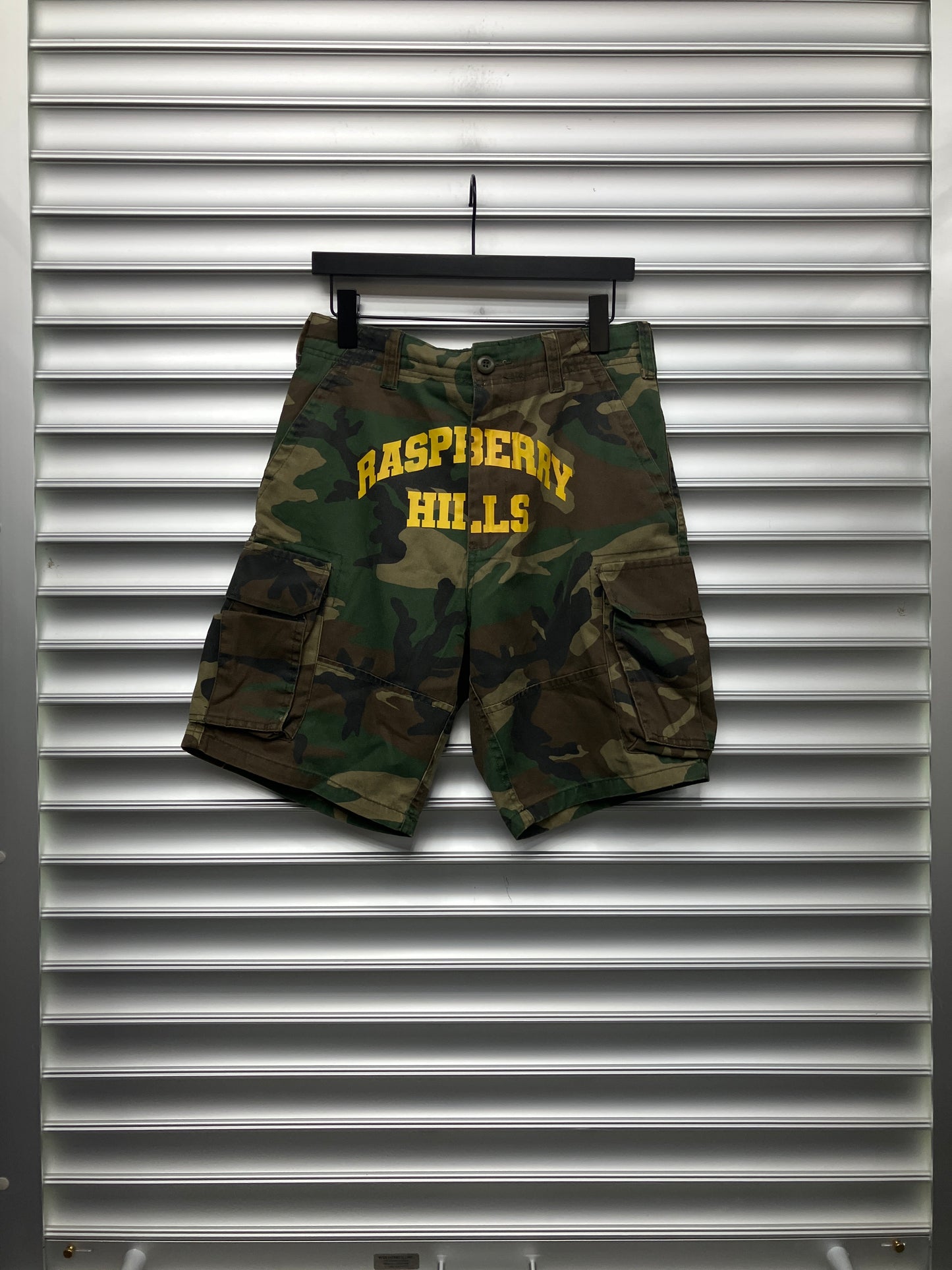 Raspberry Hills Camo Shorts - 32