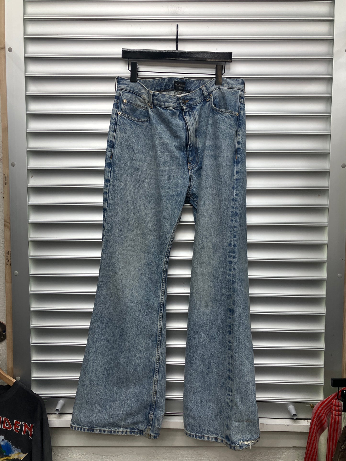 Balenciaga Denim Flare Jeans - L