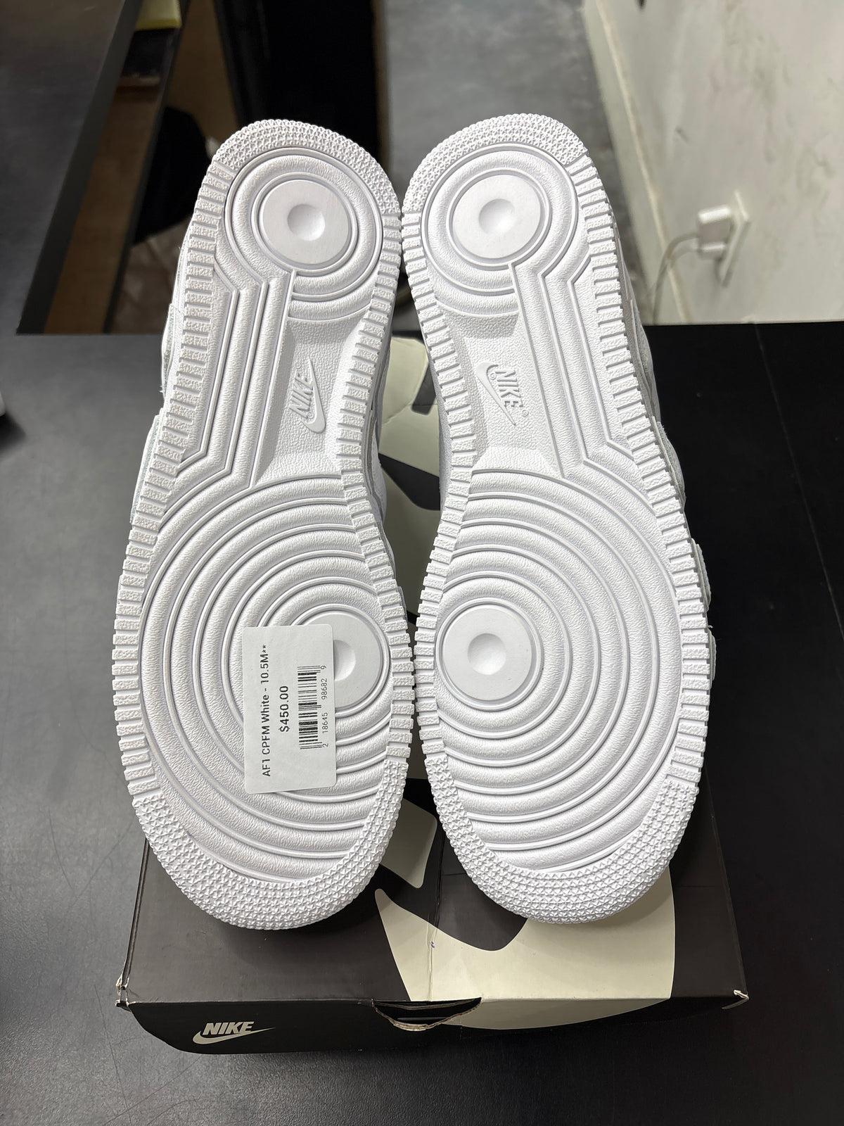 AF1 CPFM White - 10.5M**
