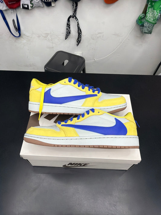 AJ1 Low Travis Scott Canary Yellow (U) - 10.5W