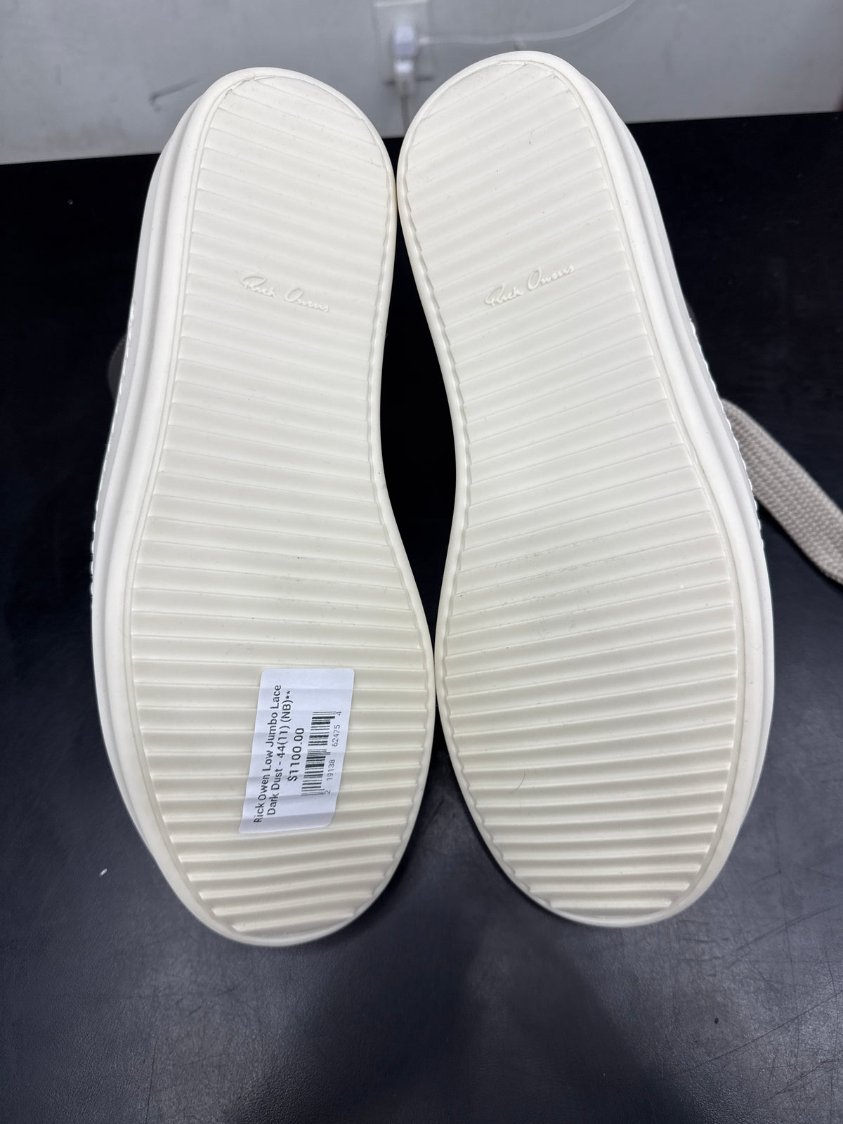 Rick Owen Low Jumbo Lace Dark Dust - 44(11) (NB)**