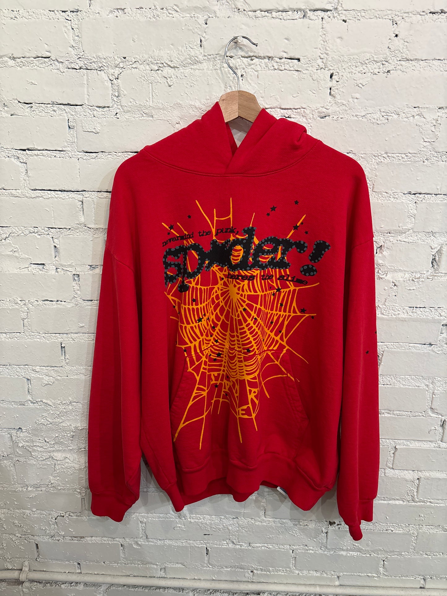 Brand New Red Spider Hoodie - L