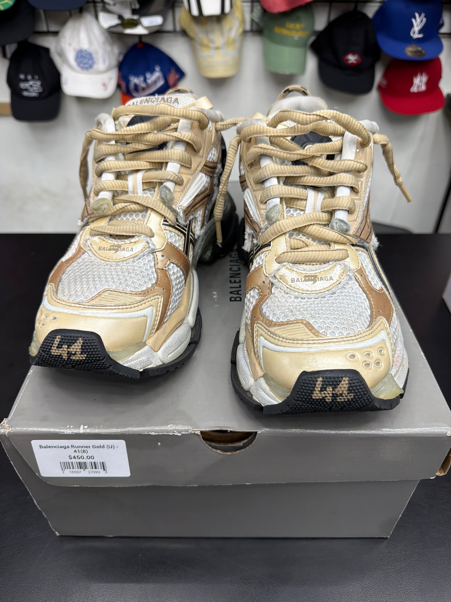 Balenciaga Runner Gold (U) - 41(8)