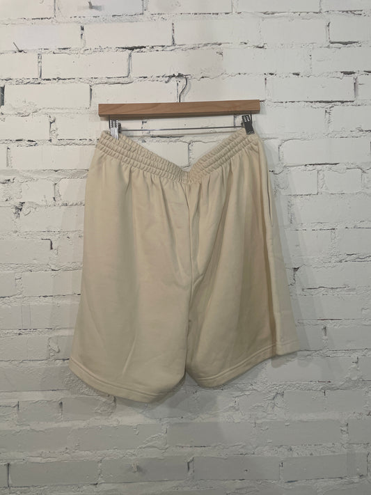 Balenciaga Cream Campaign Shorts - L