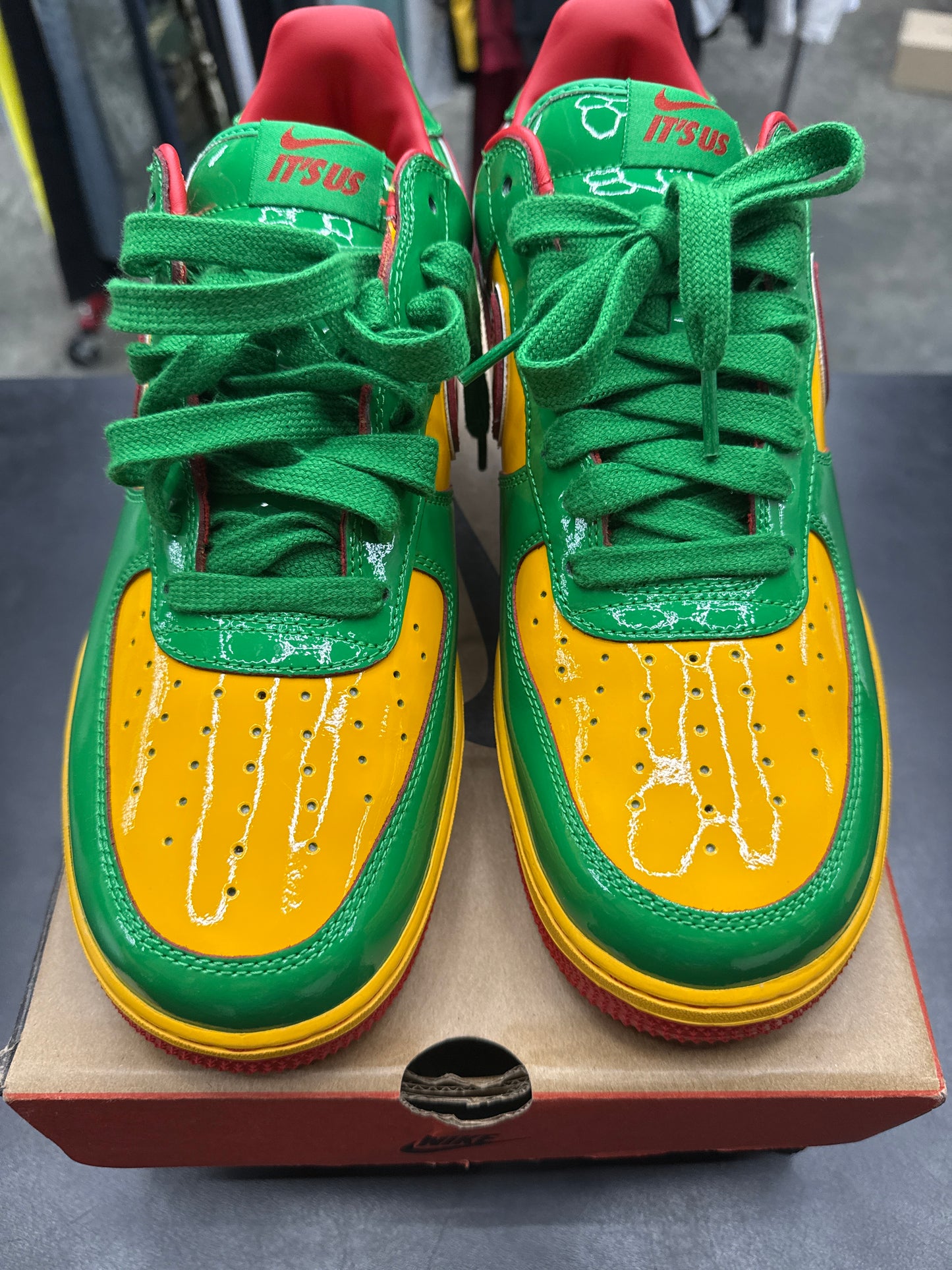 AF1 Concrete Boys Lucky Green (U) - 12.5M
