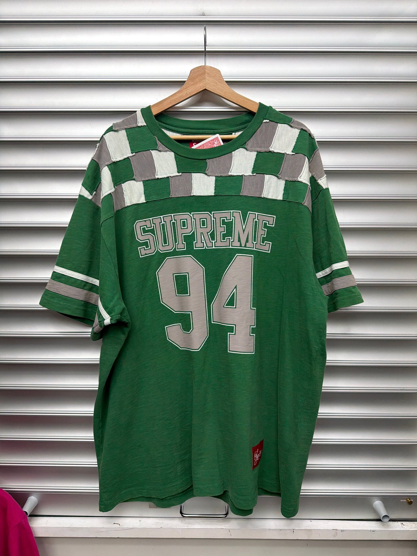 Supreme Green Jersey Tee - XXL
