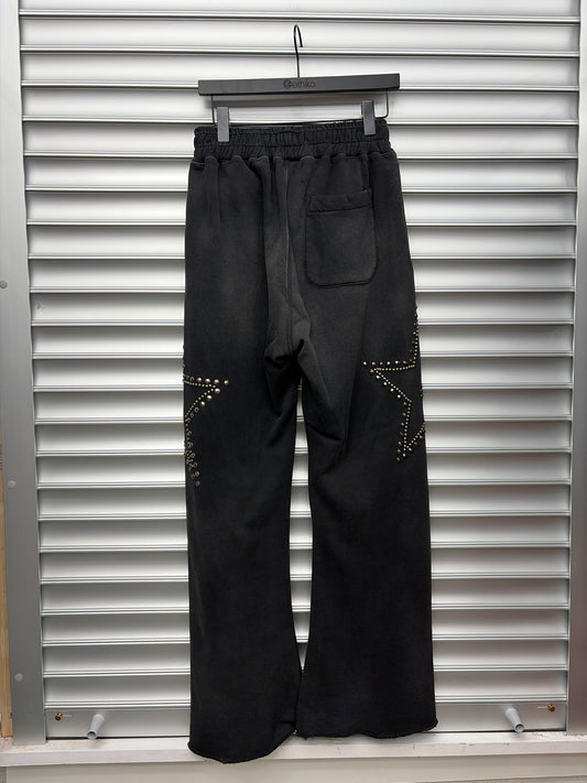 Satoshi Nakamoto Star Studded Sweatpants - S