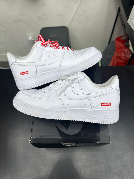 AF1 Supreme White (U) - 11.5M**