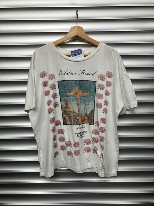 Vertabrae Roses Tee - L