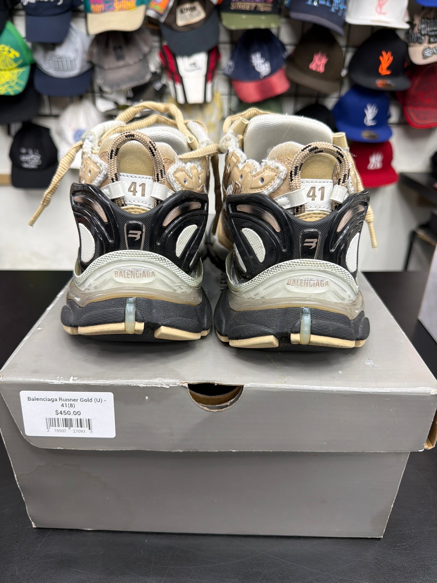 Balenciaga Runner Gold (U) - 41(8)