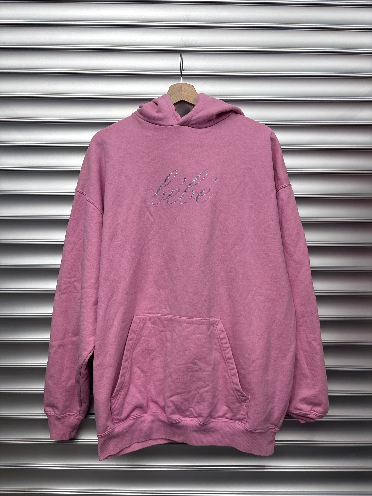 Pink Balenciaga Bebe Hoodie - L