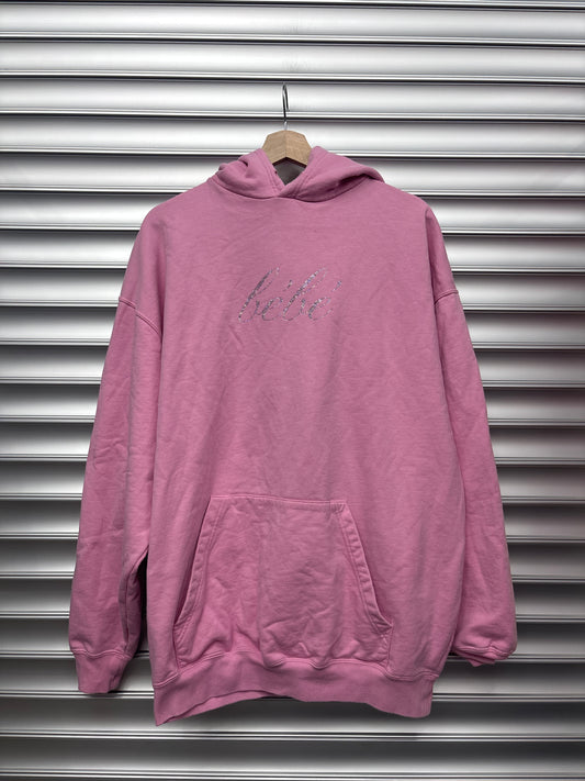 Pink Balenciaga Bebe Hoodie - L
