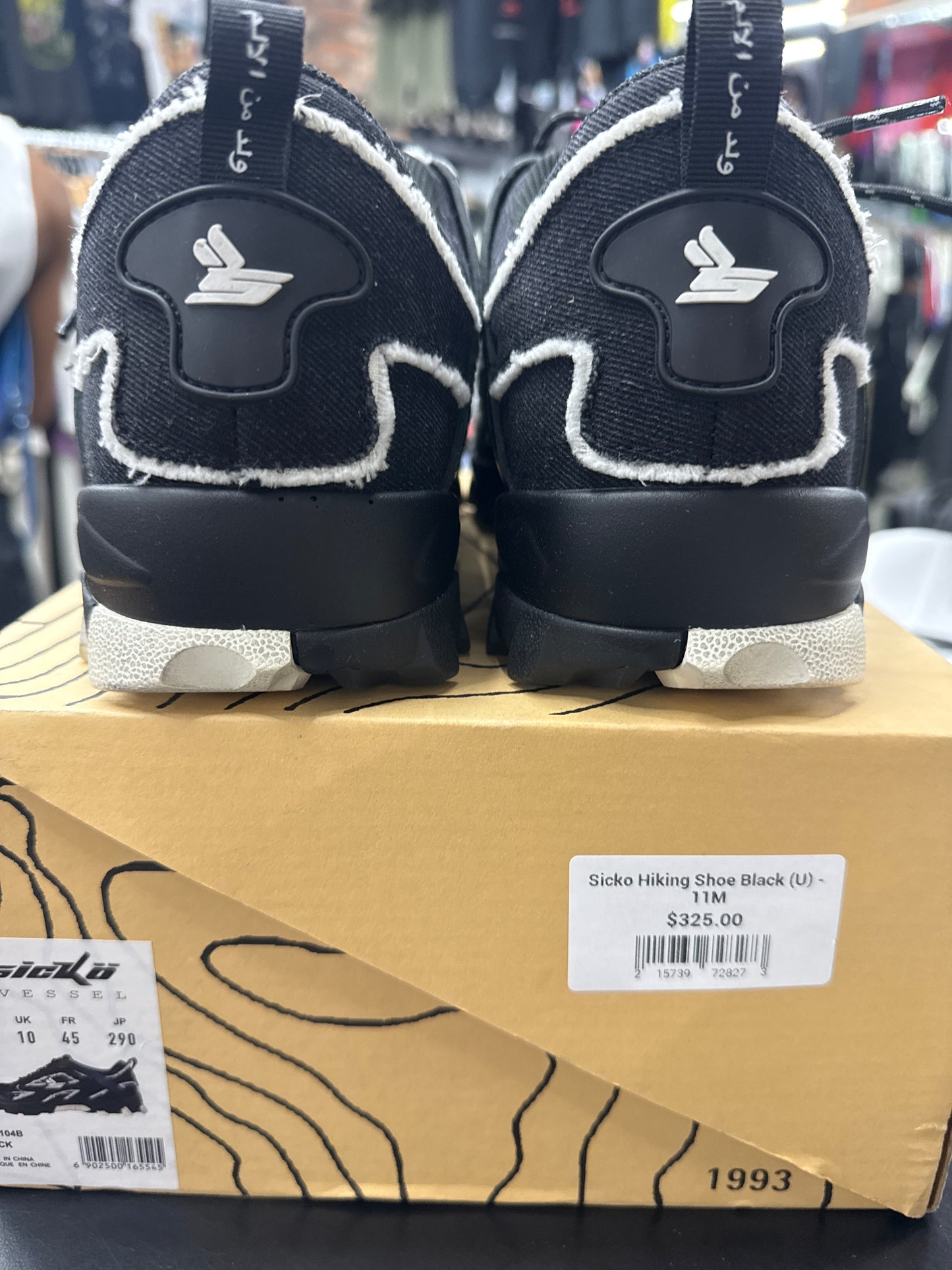 Sicko Hiking Shoe Black (U) - 11M
