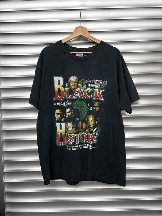 Vintage Black History Month Tee - XL**