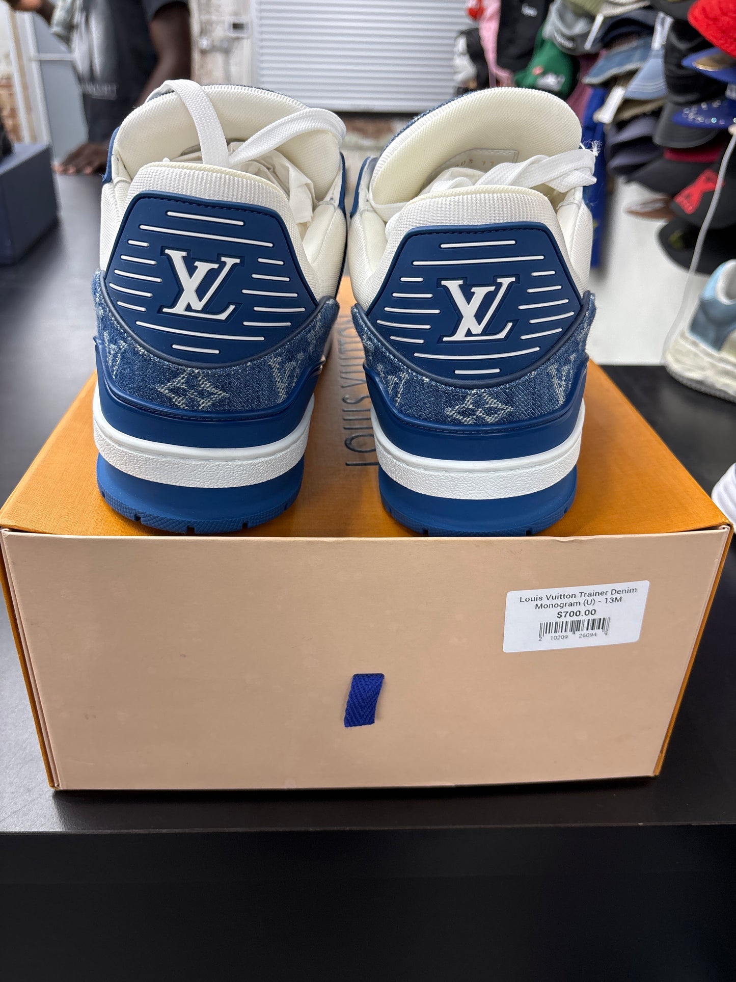 Louis Vuitton Trainer Denim Monogram (U) - 13M