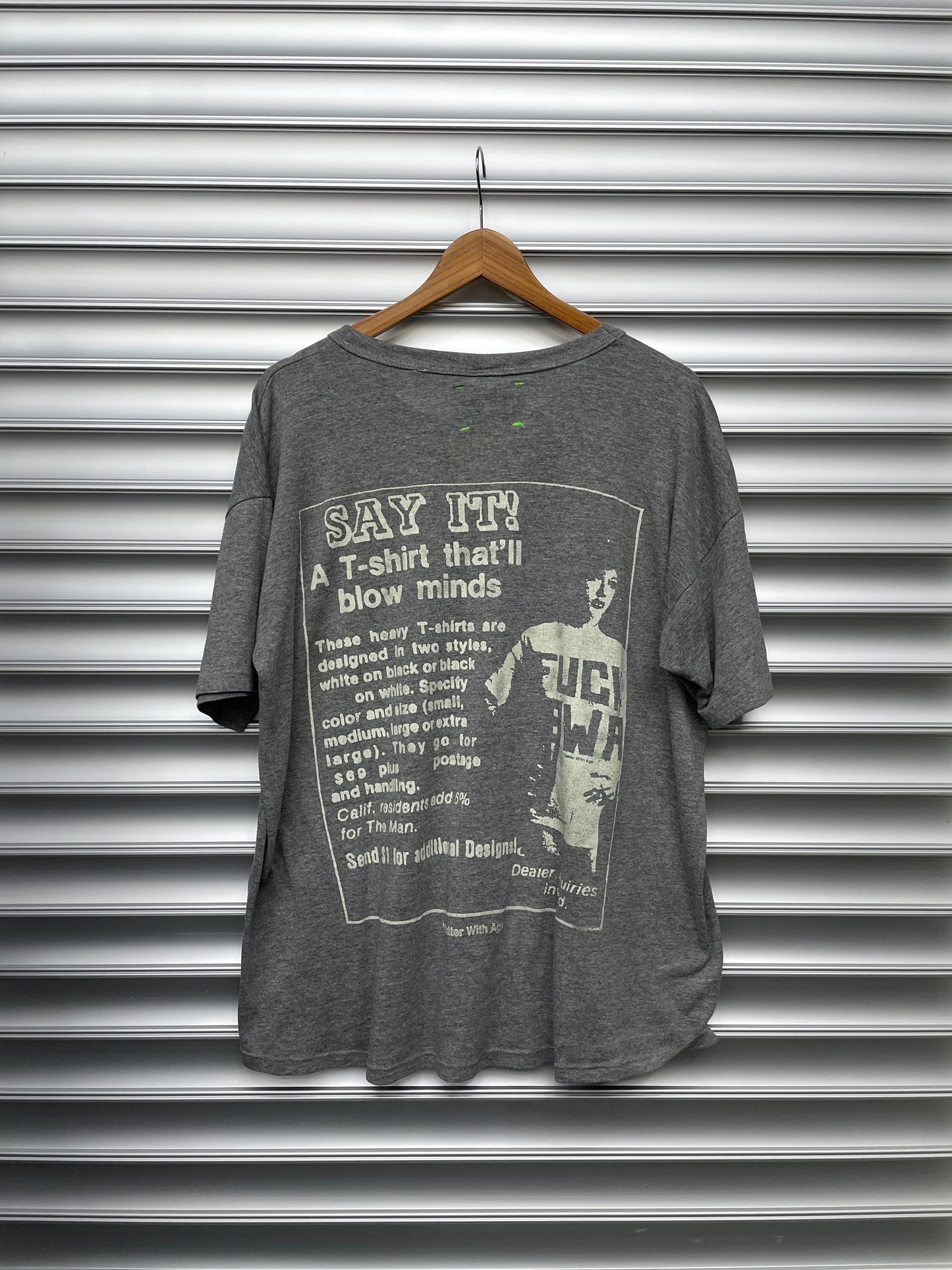 Better With Age Grey Tee - XL