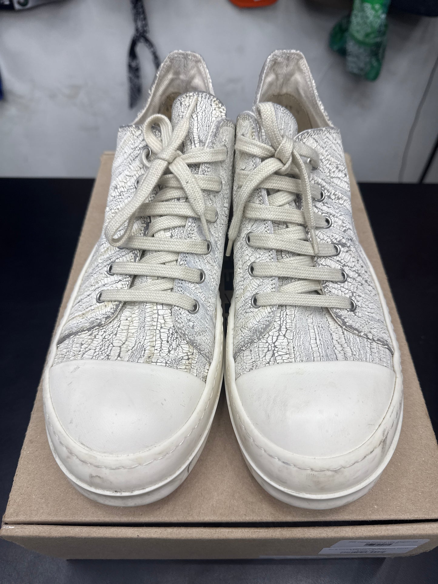 Rick Owen DRKSHDW Ramone Crust Milk (U) - 43(10)
