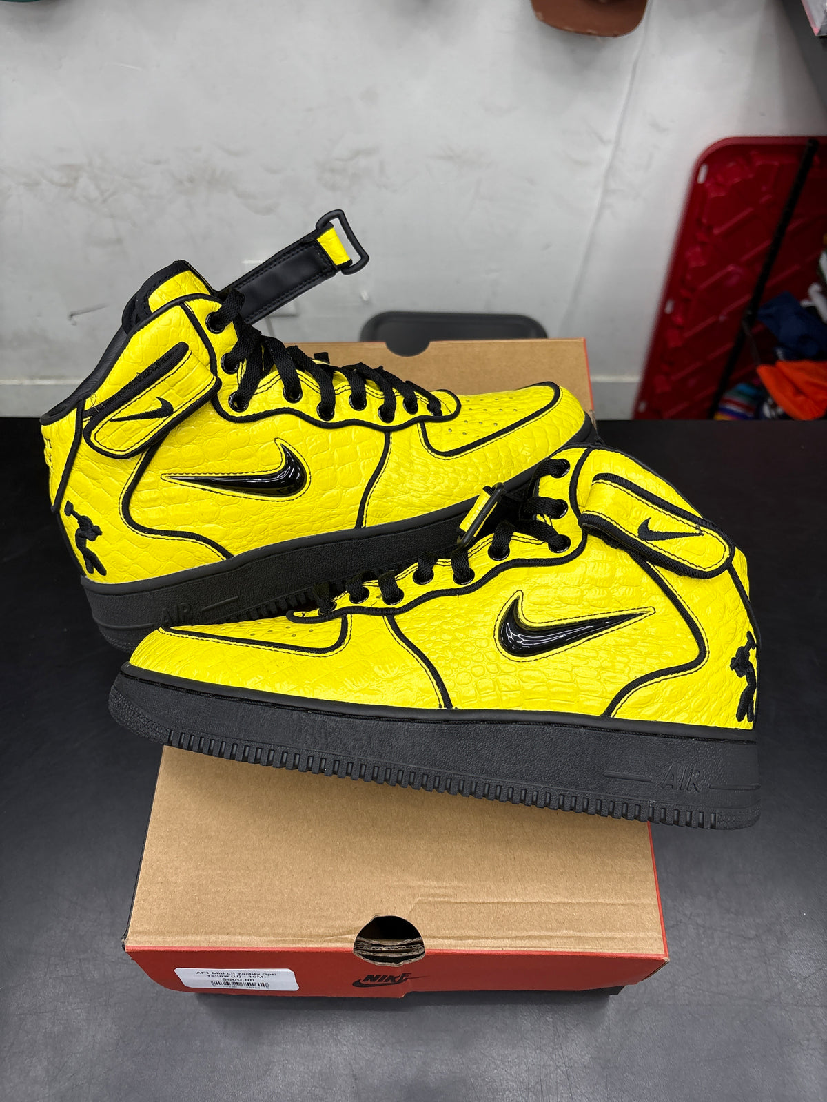 AF1 Mid Lil Yachty Opti Yellow (U) - 10M**
