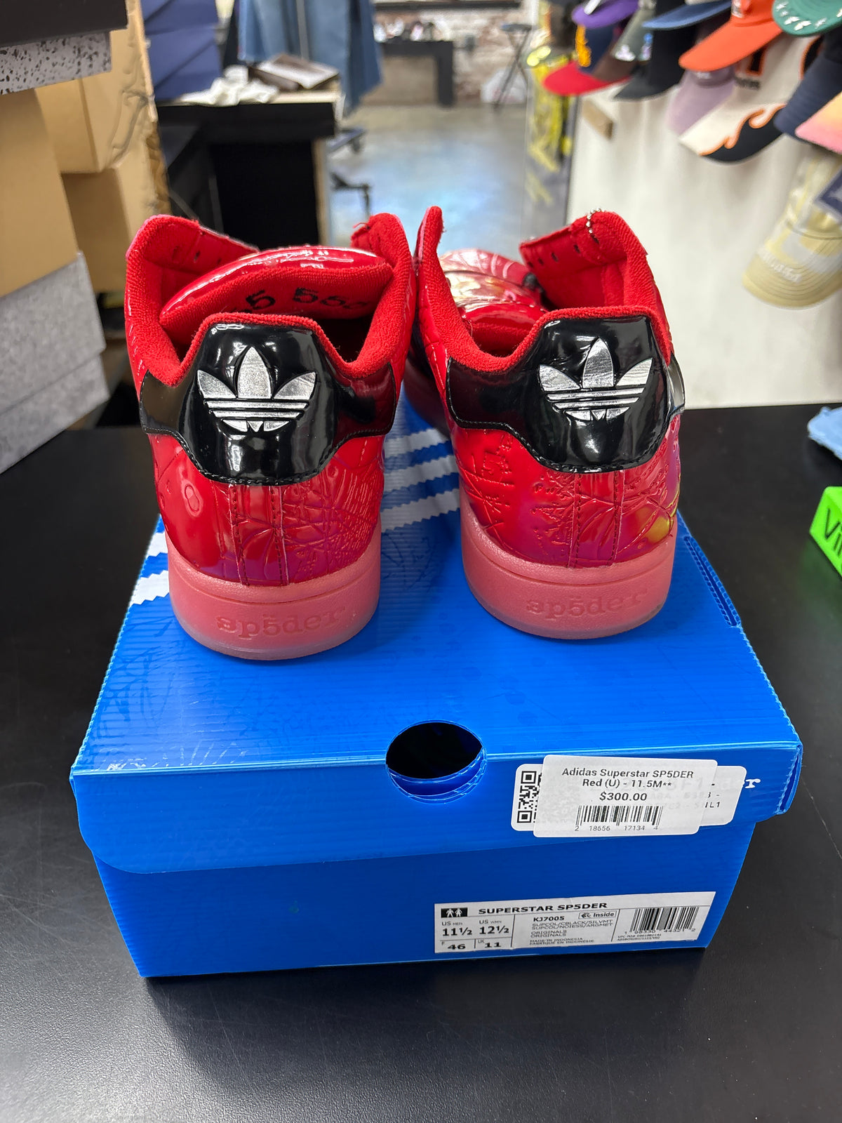 Adidas Superstar SP5DER Red (U) - 11.5M**