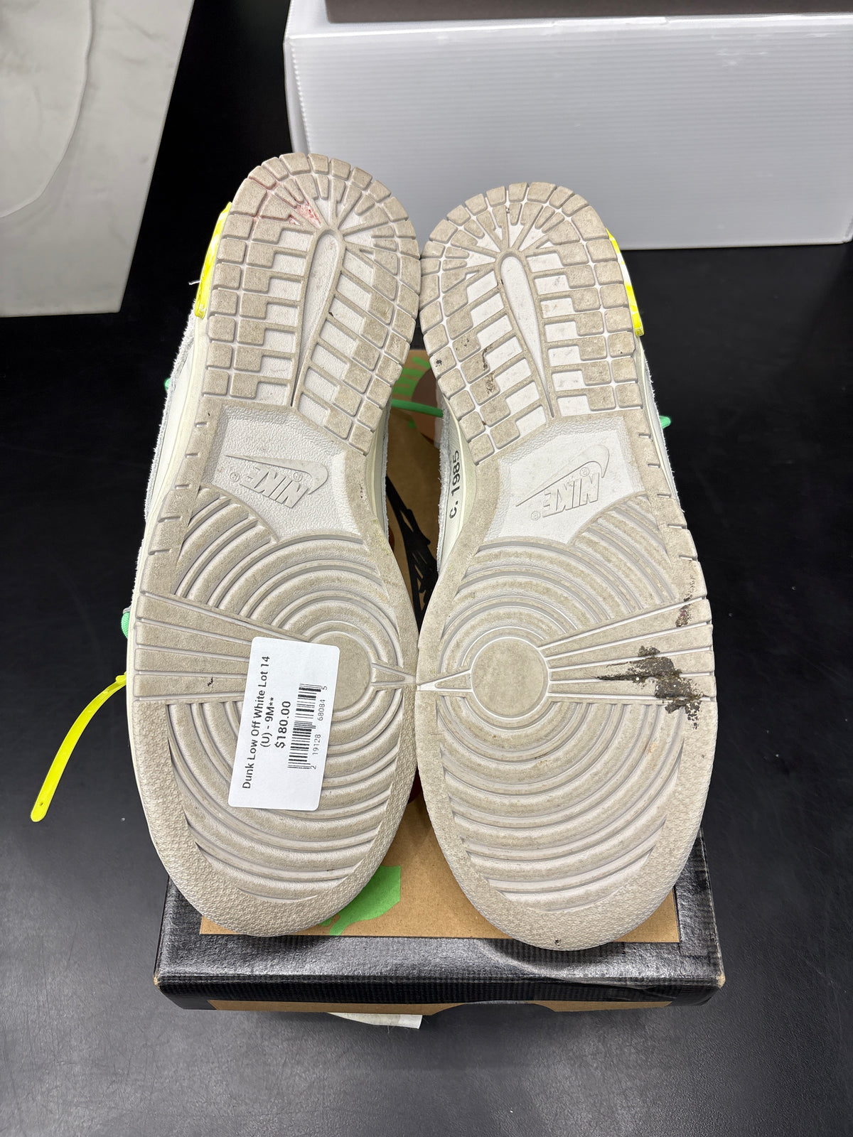 Dunk Low Off White Lot 14 (U) - 9M**