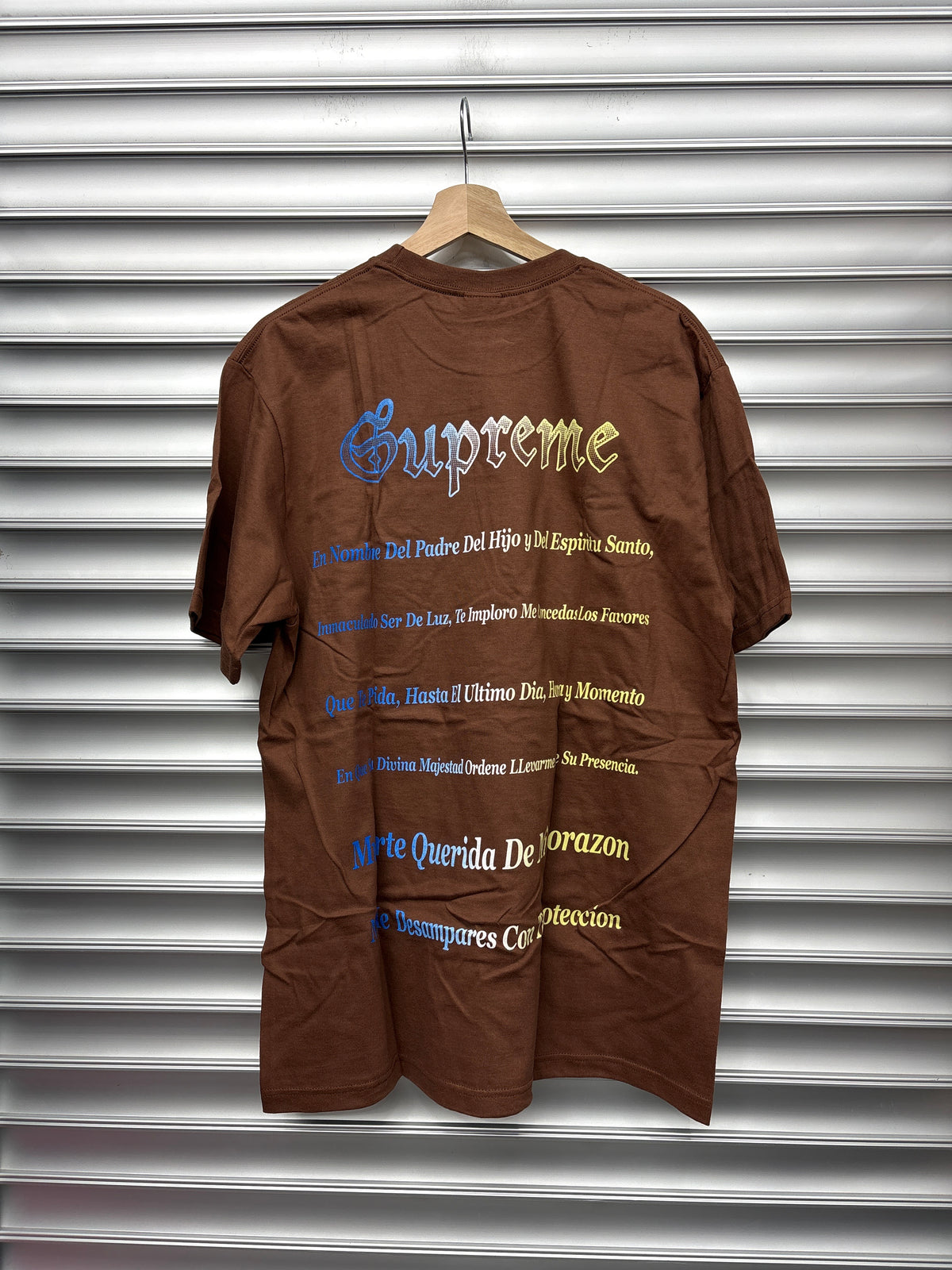 Supreme Brown Reaper Tee - L**