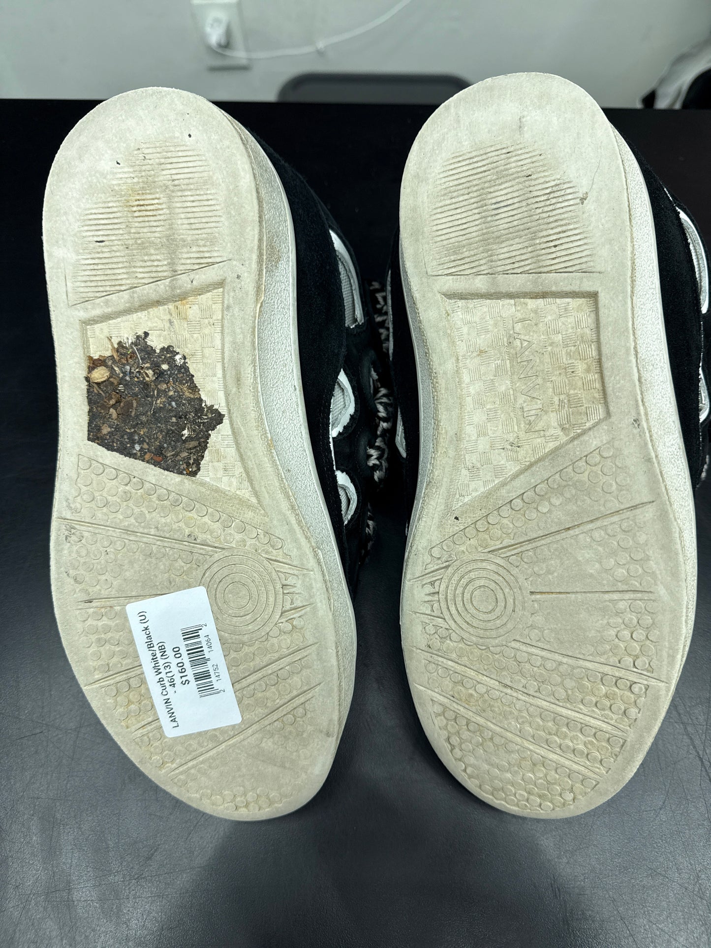 LANVIN Curb White/Black (U) - 46(13) (NB)