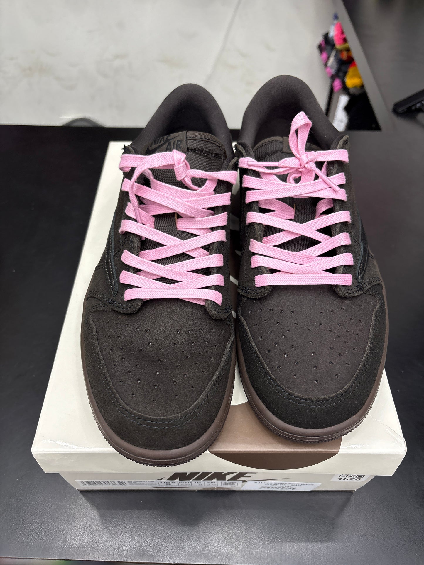 AJ1 Low Travis Scott Velvet Brown (U) - 9M**