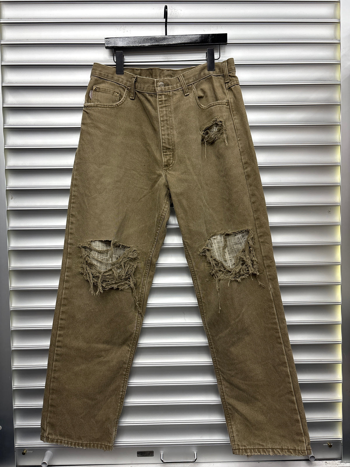 Vintage Carhartt Brown Plaid Pant - 36 **