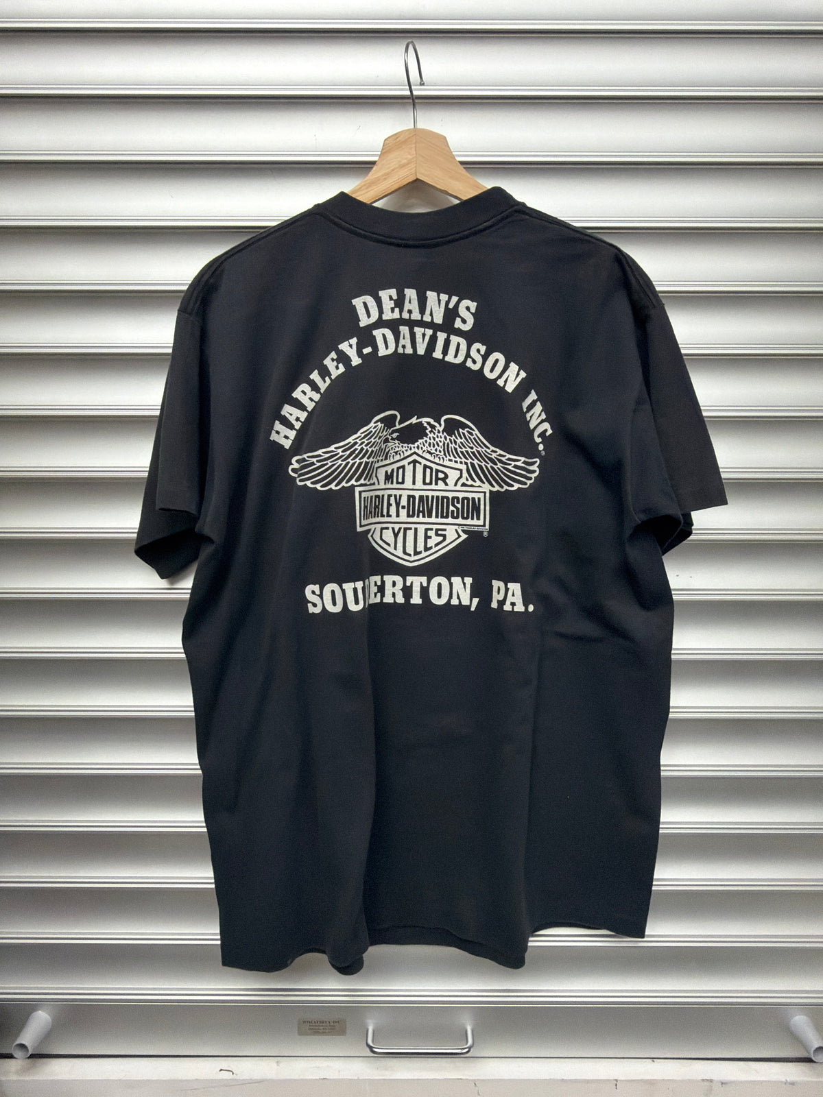 Vintage Harley Flame Eagle Tee - XL**