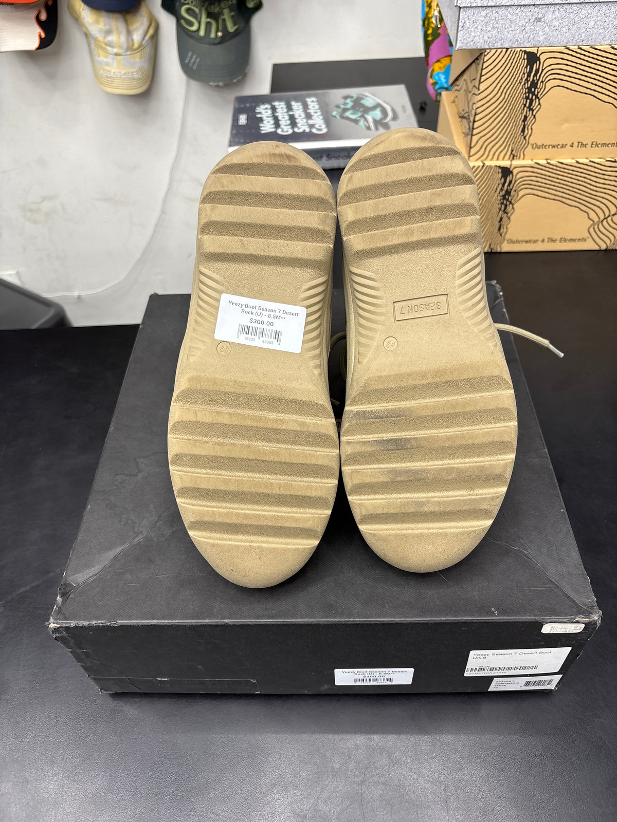 Yeezy Boot Season 7 Desert Rock (U) - 8.5M**