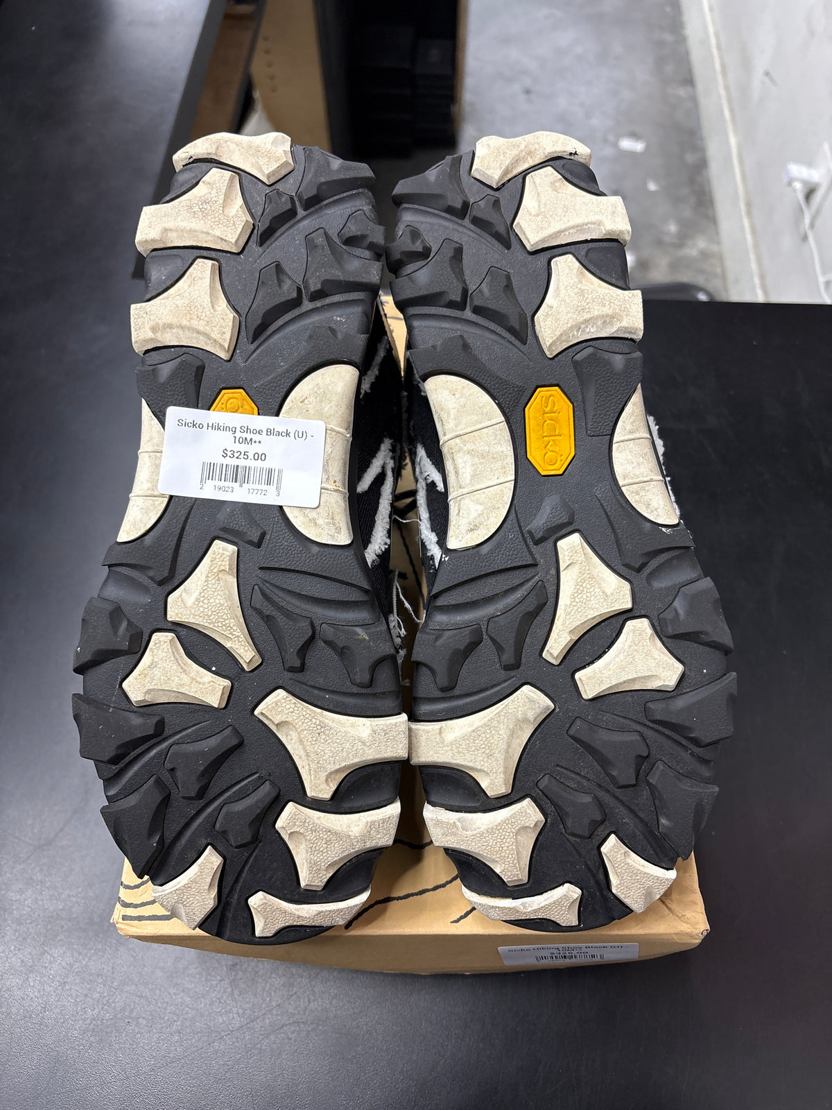 Sicko Hiking Shoe Black (U) - 10M**