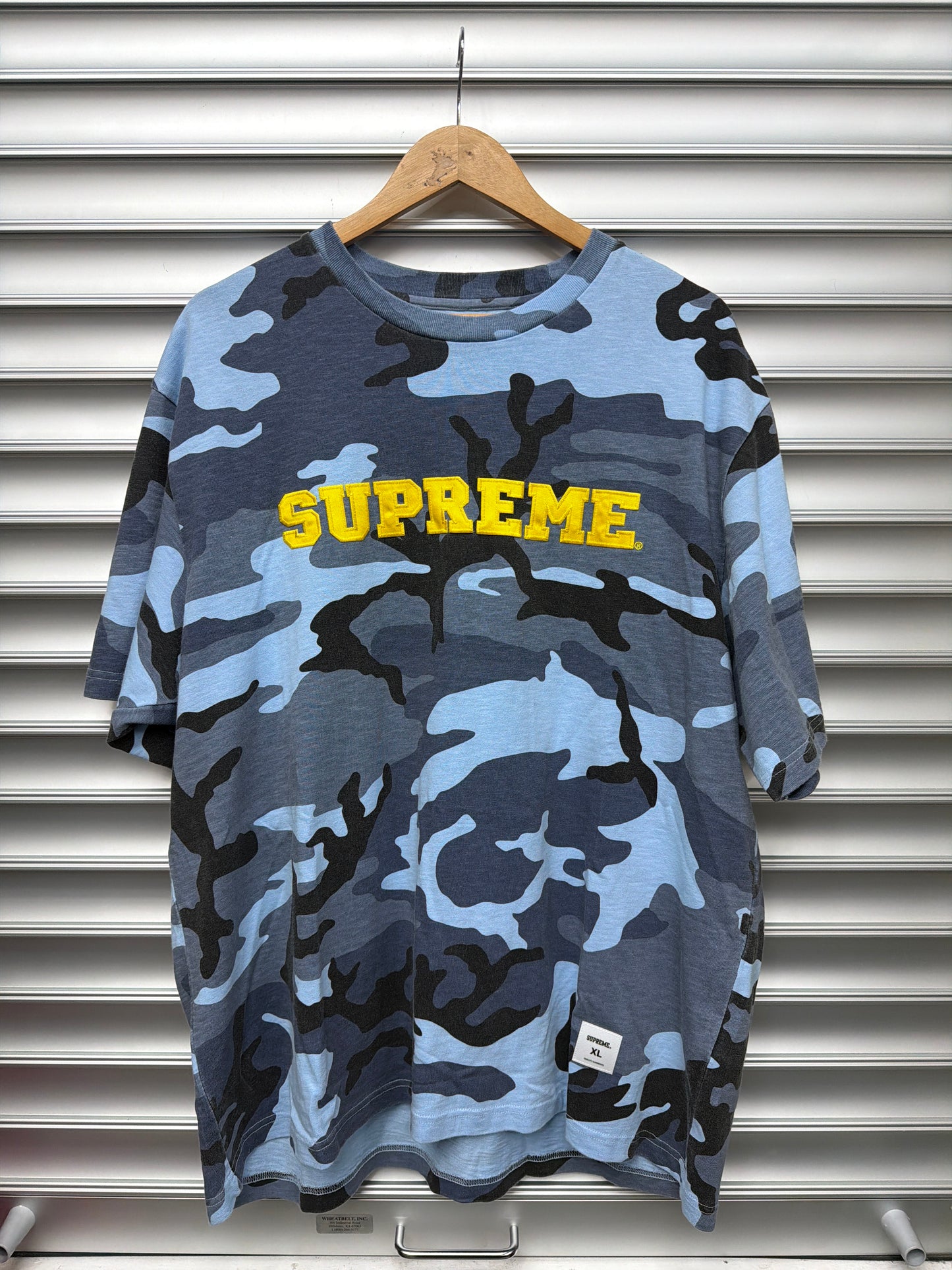 Supreme Blue Camo Tee - XL**