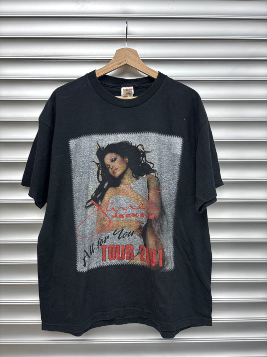 Vintage Janet Jackson Tour Tee - XL